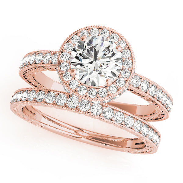 ENGAGEMENT RINGS HALO ROUND - Image 5