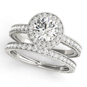 ENGAGEMENT RINGS HALO ROUND - Image 3