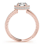 ENGAGEMENT RINGS HALO ROUND - Image 10