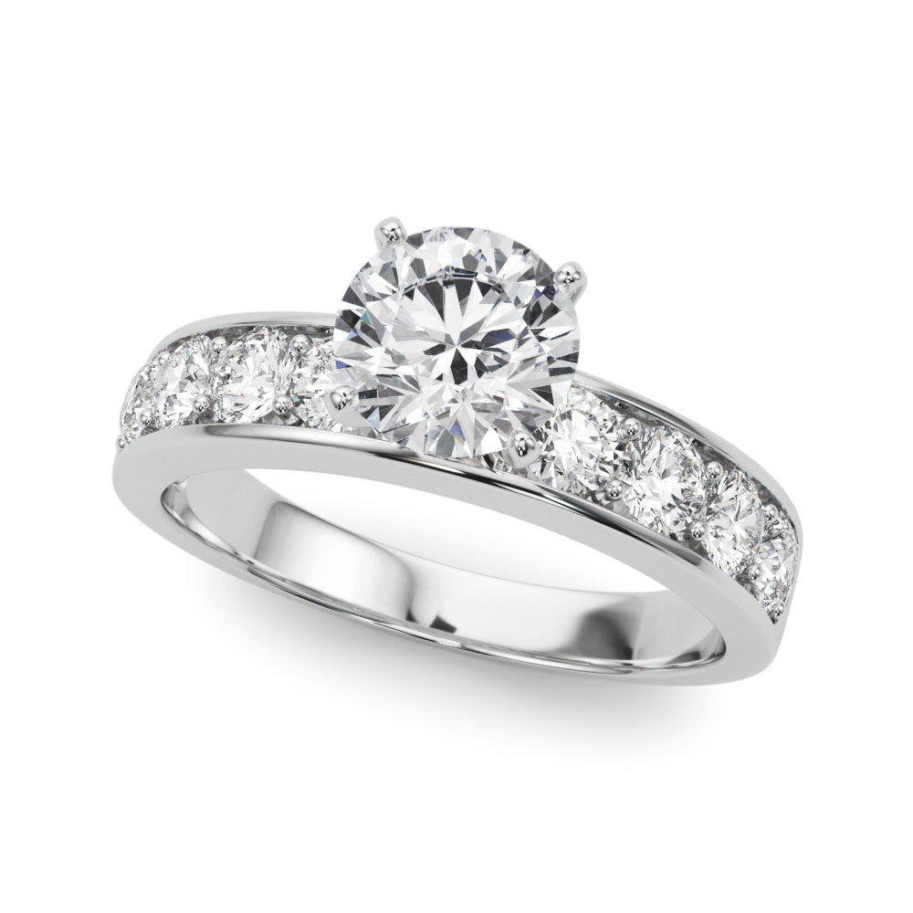 ENGAGEMENT RINGS SINGLE ROW CHANNEL SET - Image 2