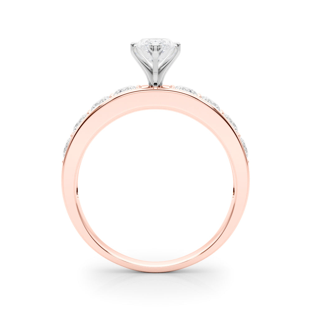 ENGAGEMENT RINGS SINGLE ROW CHANNEL SET - Image 3