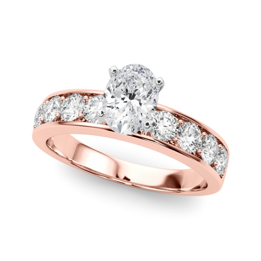 ENGAGEMENT RINGS SINGLE ROW CHANNEL SET - Image 10