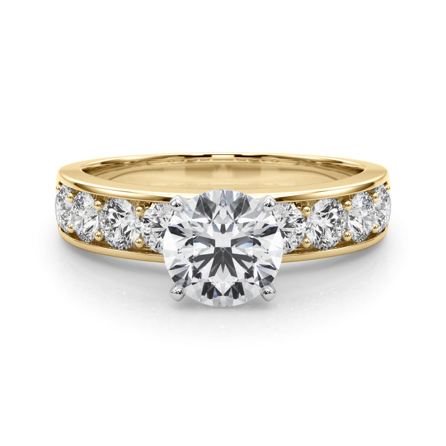 ENGAGEMENT RINGS SINGLE ROW CHANNEL SET - Image 5