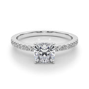 ENGAGEMENT RINGS SINGLE ROW PRONG SET - Image 10