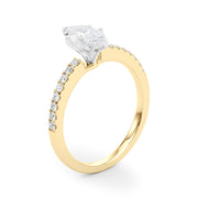 ENGAGEMENT RINGS SINGLE ROW PRONG SET - Image 7