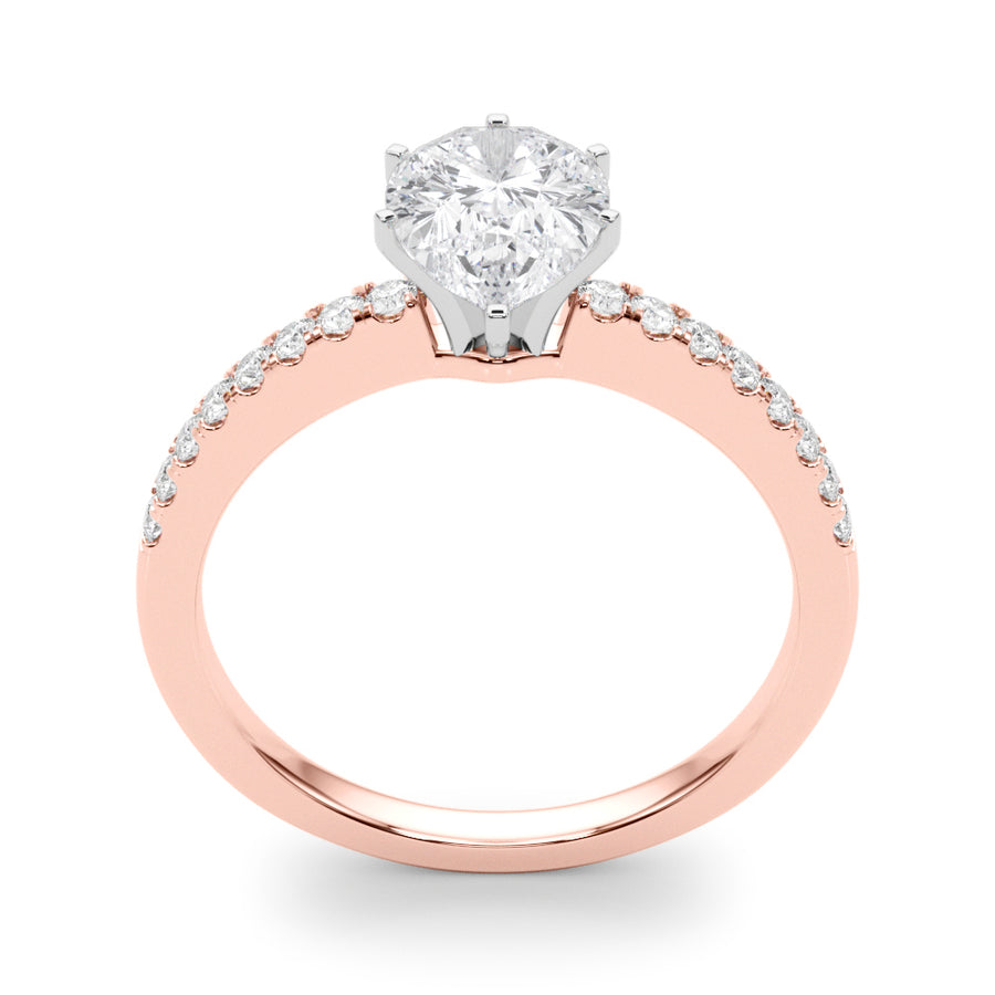ENGAGEMENT RINGS SINGLE ROW PRONG SET - Image 4
