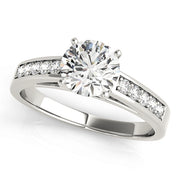 ENGAGEMENT RINGS SINGLE ROW CHANNEL SET - Image 2