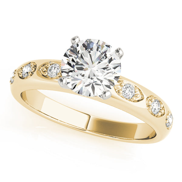 ENGAGEMENT RINGS SINGLE ROW PRONG SET - Image 5