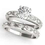 ENGAGEMENT RINGS SINGLE ROW PRONG SET - Image 10