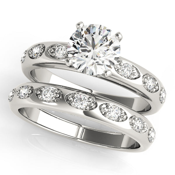 ENGAGEMENT RINGS SINGLE ROW PRONG SET - Image 10