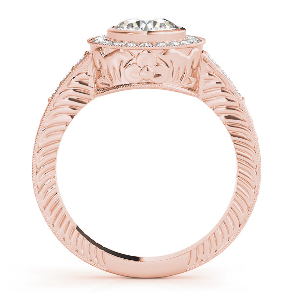 ENGAGEMENT RINGS HALO ROUND - Image 7