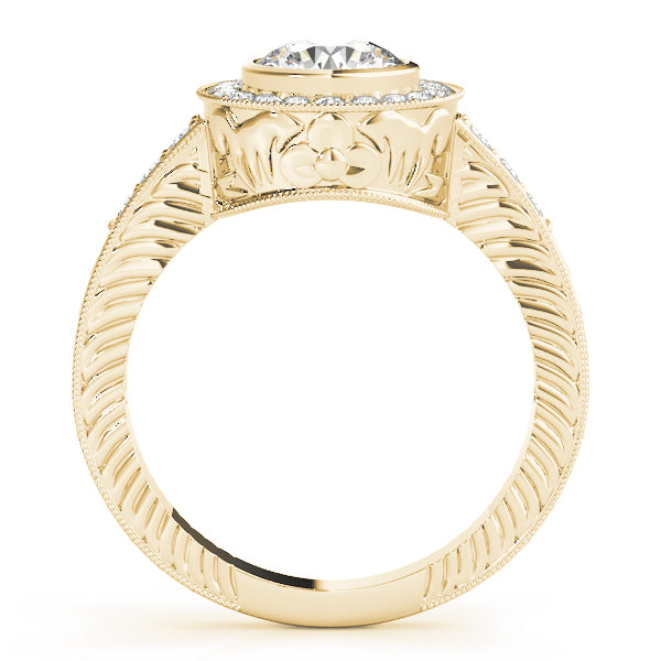 ENGAGEMENT RINGS HALO ROUND - Image 3