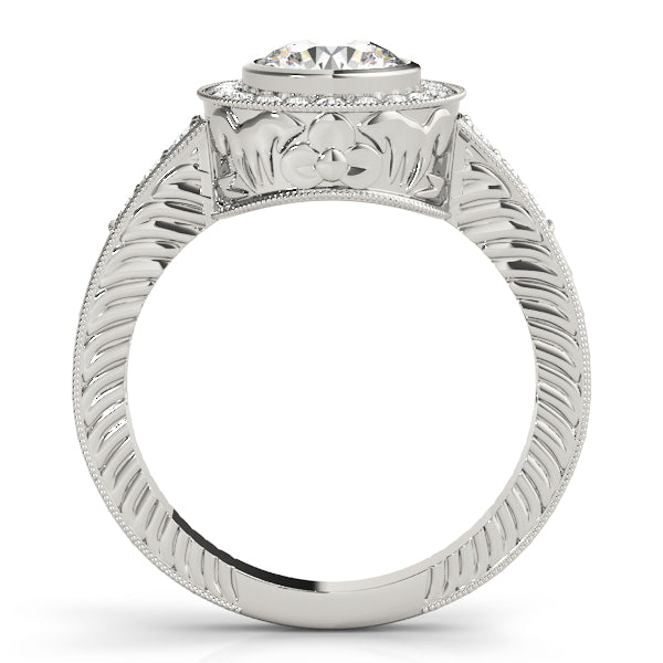ENGAGEMENT RINGS HALO ROUND - Image 10