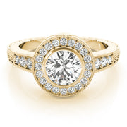 ENGAGEMENT RINGS HALO ROUND - Image 8