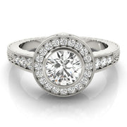 ENGAGEMENT RINGS HALO ROUND - Image 5