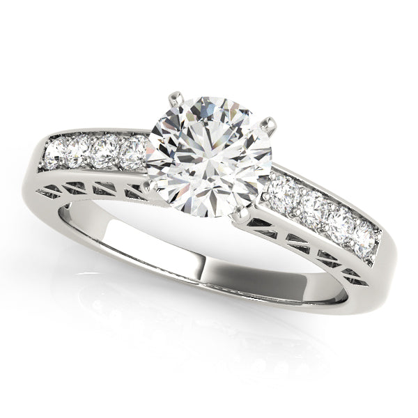 ENGAGEMENT RINGS SINGLE ROW CHANNEL SET - Image 2