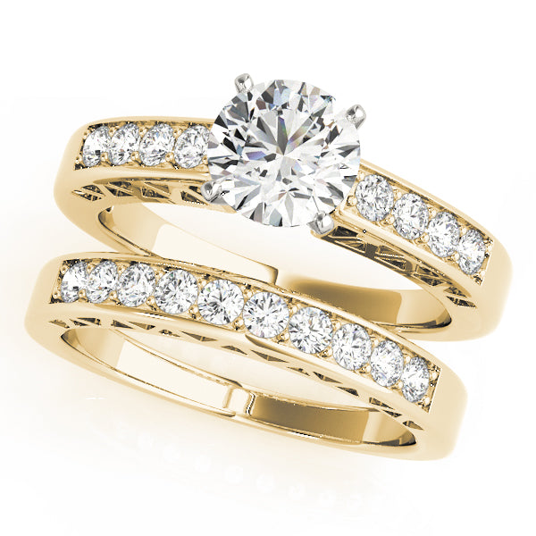 ENGAGEMENT RINGS SINGLE ROW CHANNEL SET - Image 3