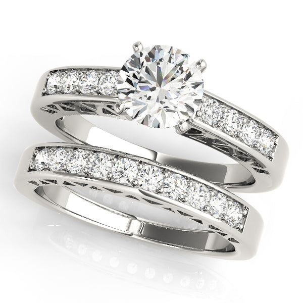 ENGAGEMENT RINGS SINGLE ROW CHANNEL SET - Image 4