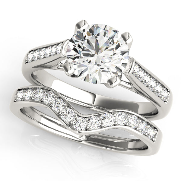 ENGAGEMENT RINGS SINGLE ROW CHANNEL SET - Image 6