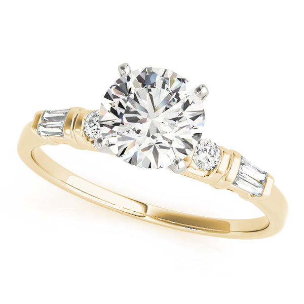 ENGAGEMENT RINGS FANCY SHAPE BAGUETTE - Image 9