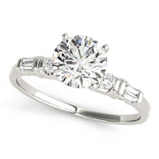 ENGAGEMENT RINGS FANCY SHAPE BAGUETTE - Image 2