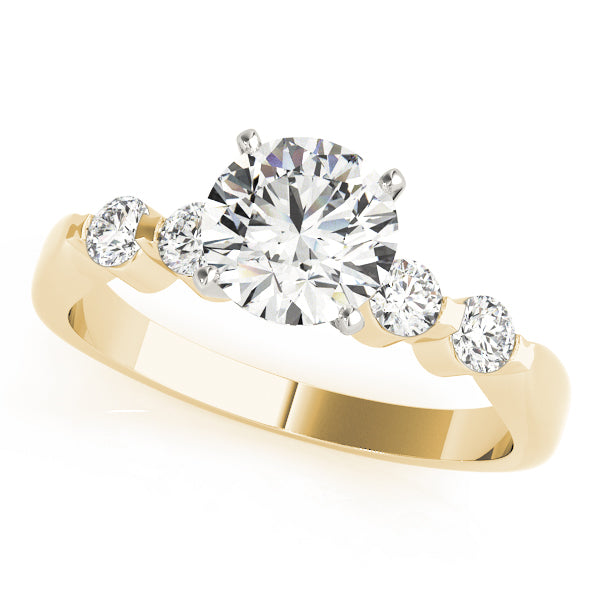 ENGAGEMENT RINGS SINGLE ROW PRONG SET - Image 7