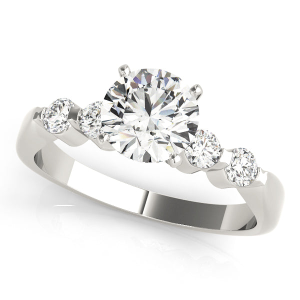 ENGAGEMENT RINGS SINGLE ROW PRONG SET - Image 2