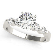 ENGAGEMENT RINGS SINGLE ROW PRONG SET - Image 2