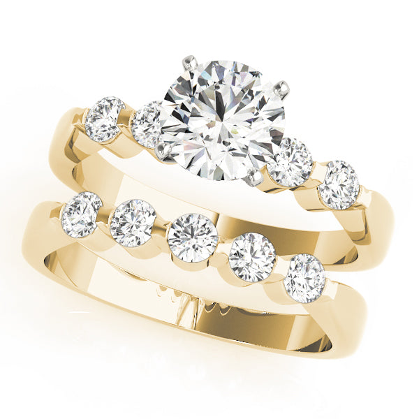 ENGAGEMENT RINGS SINGLE ROW PRONG SET - Image 9