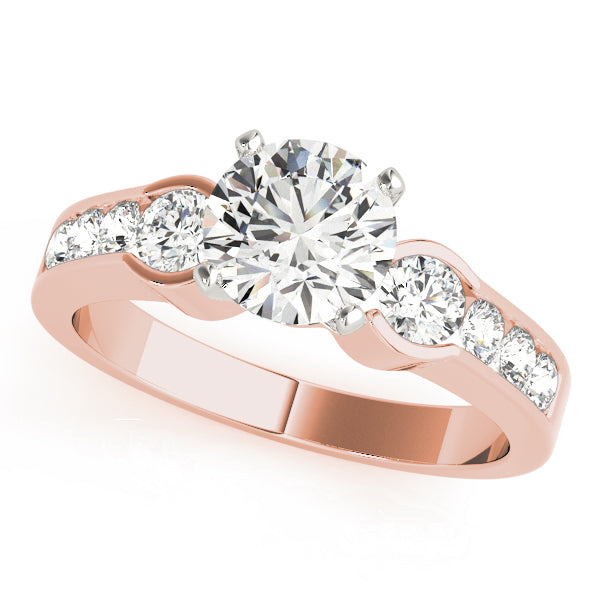 ENGAGEMENT RINGS 3 STONE ROUND - Image 7