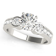 ENGAGEMENT RINGS 3 STONE ROUND - Image 2