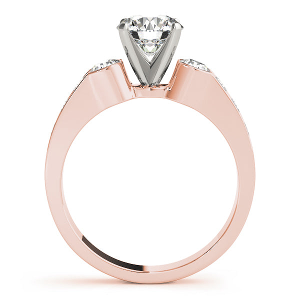 ENGAGEMENT RINGS 3 STONE ROUND - Image 3