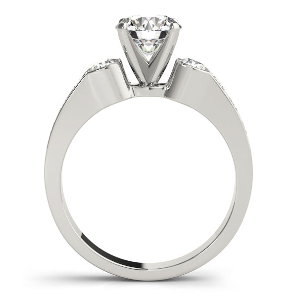 ENGAGEMENT RINGS 3 STONE ROUND - Image 9