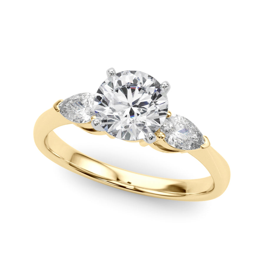 ENGAGEMENT RINGS 3 STONE PEAR - Image 7