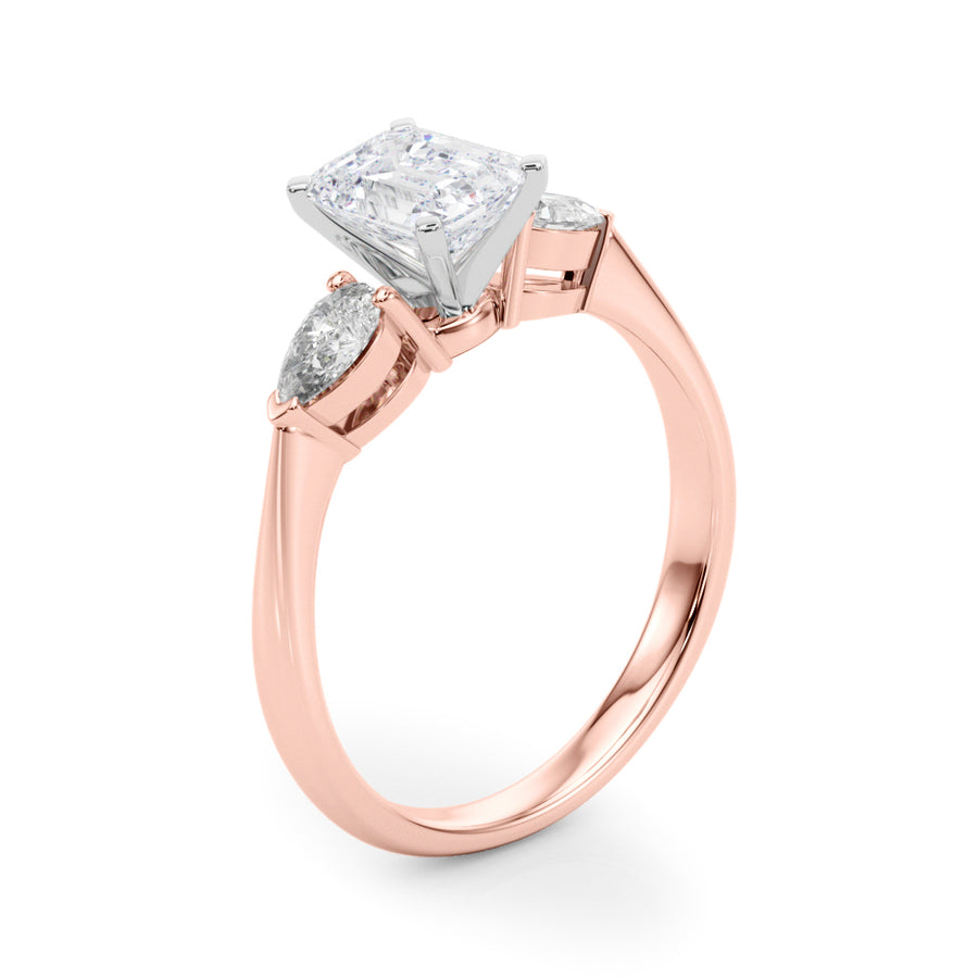 ENGAGEMENT RINGS 3 STONE PEAR - Image 8