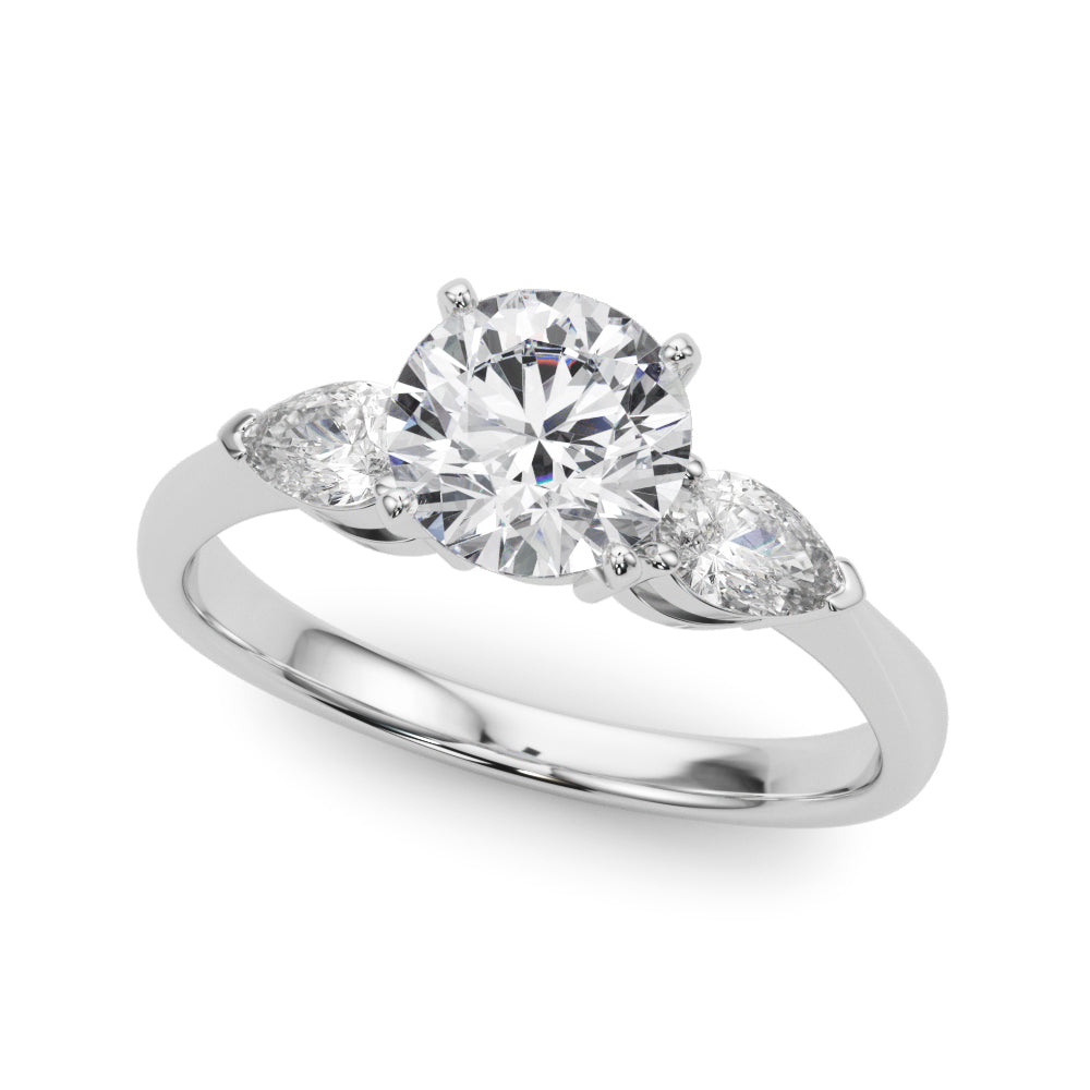 ENGAGEMENT RINGS 3 STONE PEAR - Image 2