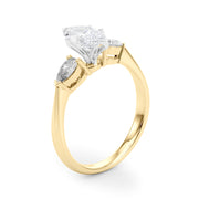 ENGAGEMENT RINGS 3 STONE PEAR - Image 4