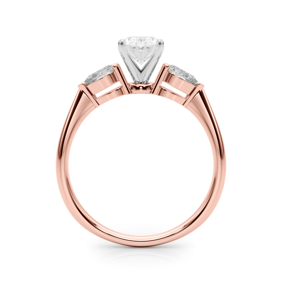 ENGAGEMENT RINGS 3 STONE PEAR - Image 6