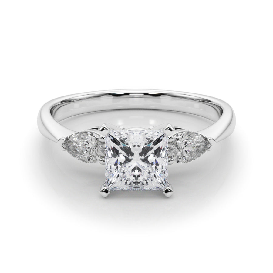 ENGAGEMENT RINGS 3 STONE PEAR - Image 5