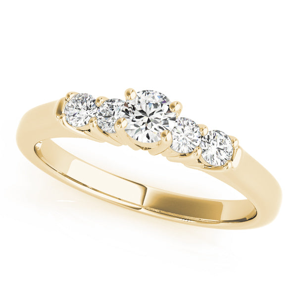 ENGAGEMENT RINGS SINGLE ROW PRONG SET - Image 3