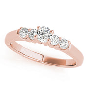 ENGAGEMENT RINGS SINGLE ROW PRONG SET - Image 7