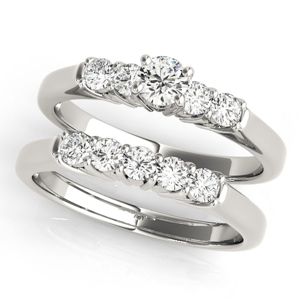 ENGAGEMENT RINGS SINGLE ROW PRONG SET - Image 8