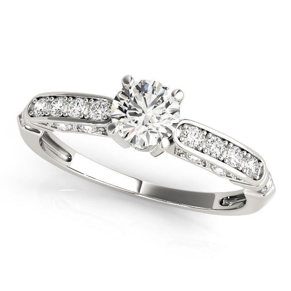ENGAGEMENT RINGS SINGLE ROW CHANNEL SET - Image 2