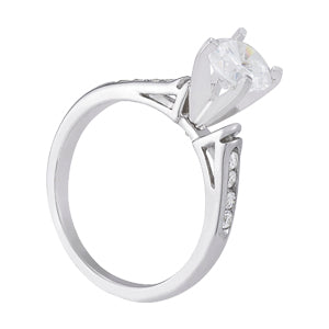 ENGAGEMENT RINGS SINGLE ROW CHANNEL SET - Image 7