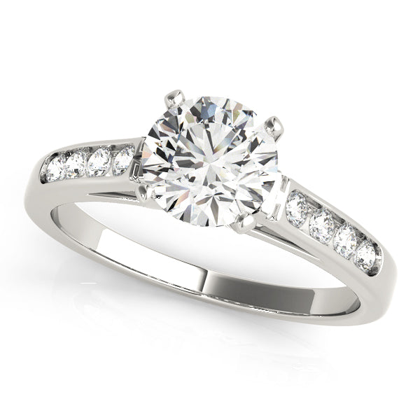ENGAGEMENT RINGS SINGLE ROW CHANNEL SET - Image 2