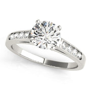 ENGAGEMENT RINGS SINGLE ROW CHANNEL SET - Image 2