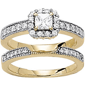ENGAGEMENT RINGS HALO SQUARE & CUSHION - Image 9