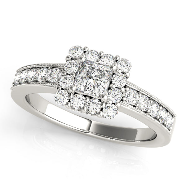 ENGAGEMENT RINGS HALO SQUARE & CUSHION - Image 2