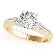 ENGAGEMENT RINGS 3 STONE ROUND - Image 6