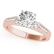 ENGAGEMENT RINGS 3 STONE ROUND - Image 4